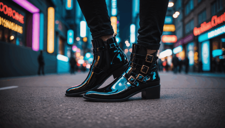 Les chaussures futuristes et bottines gothiques : innovations et style unique