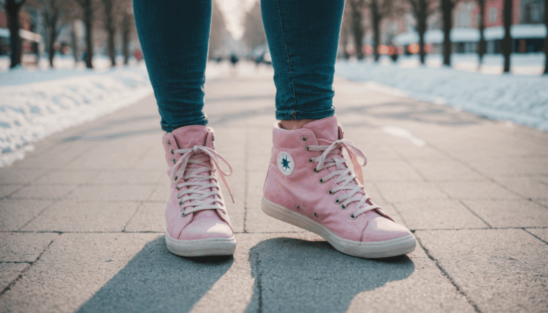 Les chaussures pastel en hiver : tendance douce et légère à adopter