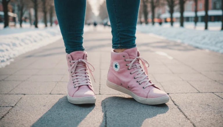 Les chaussures pastel en hiver : tendance douce et légère à adopter