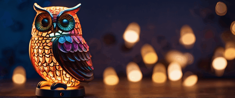 Veilleuse hibou musical : l’allié parfait pour l’endormissement